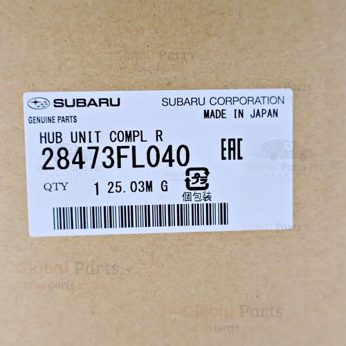 Subaru oem unità - unitÀ, mozzo