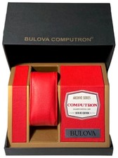 BULOVA - COMPUTRON COLLECTION Scatola Box  INTROVABILE - ORIGINALE - NUOVA