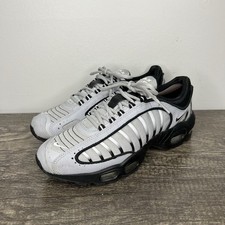 Scarpe da corsa Nike Air Max Tailwind 4 da uomo taglia 9,5 grigio lupo nero AQ2567-006