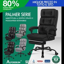 ALFORDSON Sedia da Ufficio