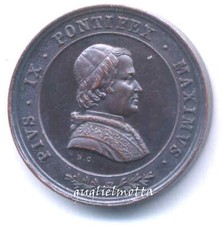 PIO IX BENEMERENTI MEDAGLIA