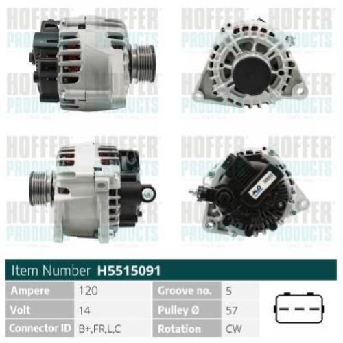 Alternatore per hyundai - alternatore,