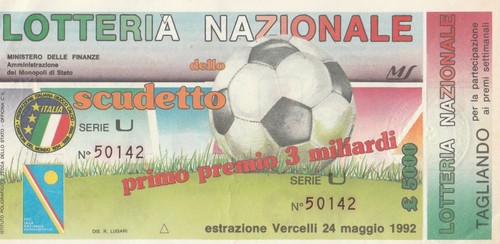 Biglietto lotteria nazionale - biglietto,
