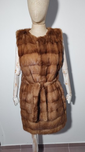 Gilet donna visone vero - gilet, oro