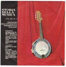 Disco 33 giri 1/3 STORIA DELLA MUSICA vol IX n. 1 Ottocento strumentale italian
