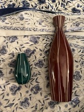 2 Vasi In Ceramica Anni 60