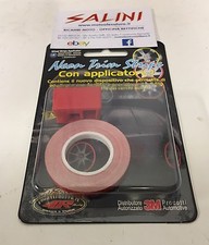 Strisce adesivi cerchi moto / auto 5mm x 6mt - Stripe for Wheel Red Racing rosso