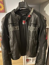 Giacca moto pelle dainese racing taglia 48, ottime condizioni