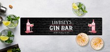 Personalised Bar Runner Mat -