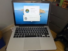 Macbook Pro 2013 13" modello A1502 2,8 GHz i7 8 GB RAM 256 GB HD con display Retina