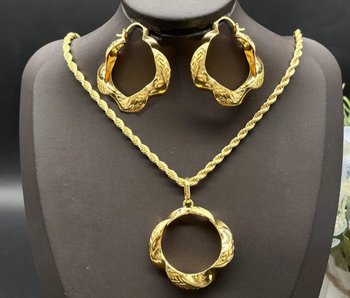 Set collana pendente - , orecchini