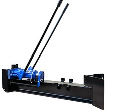 Spaccalegna Idraulico Manuale 12 Ton Orizzontale Trave Completa Acciaio Spaccalegna