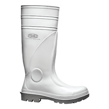 Stivali da lavoro antinfortunistica bianchi sicurezza in pvc varie misure