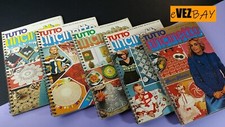 Lotto - Rivista - TUTTO UNCINETTO anni '70 - VINTAGE - Maria Giovanna Elmi