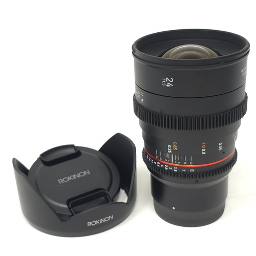Rokinon 5 cine - rokinon, dsx