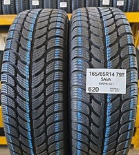 2x GOMME 165/65 R14 79T M+S SAVA ESKIMO S3+ TERMICHE INVERNALI PNEUMATICI USATI 
