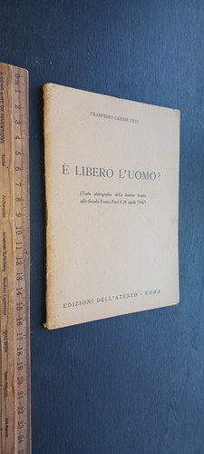 Francesco carnelutti libero - francesco, è