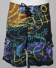 DESIGUAL COSTUME PANTALONCINO MARE UOMO TG. M MEN SWIMSUIT VINTAGE CASUAL