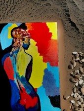 Dipinto originale donna nuda