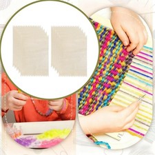 10x Telaio in legno per uncinetto fai da te, ricamo, adatto ai principianti,