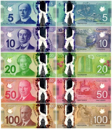 Canada 100 dollari set 5 - canada,