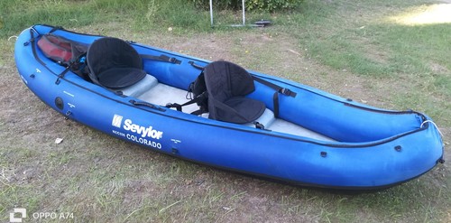 Canoa gonfiabile usata - canoa,