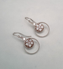 Orecchini donna cammeo fiore