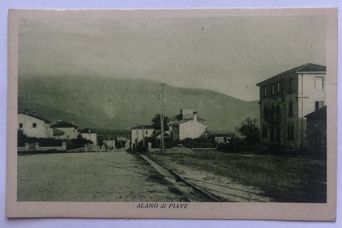 Cartolina alano piave - cartolina,