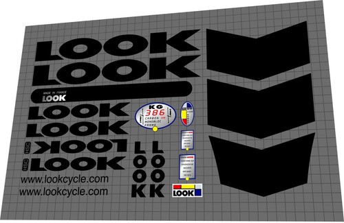 Look 386 set adesivi - look,