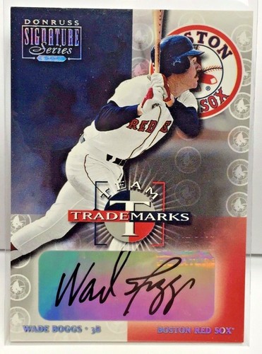 Wade boggs 2001 - 2001, donruss