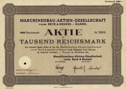 Maschinenbau beck henkel - maschinenbau, &