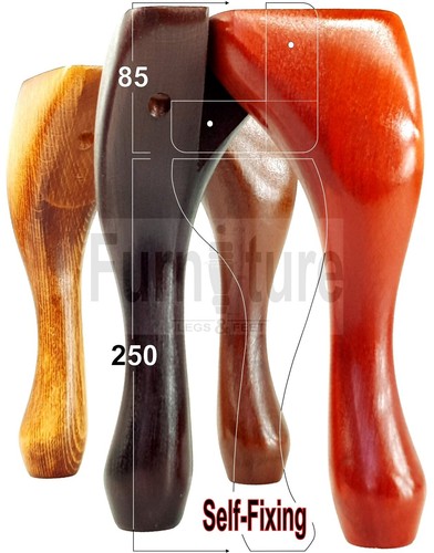 Gambe per mobili queen anne - per,