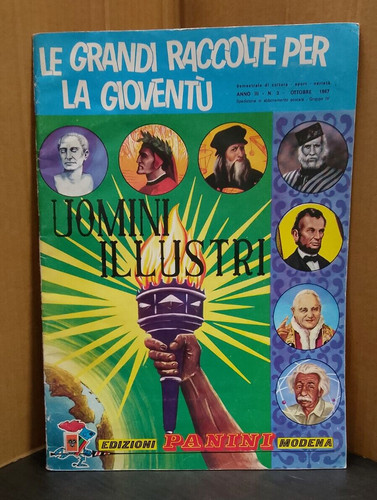 Album figurine uomini illustri - figurine,