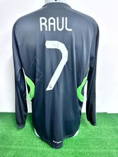 MAGLIA REAL MADRID RAUL MATCH WORN ISSUE SHIRT JERSEY CAMISETA 2007/2008 COA