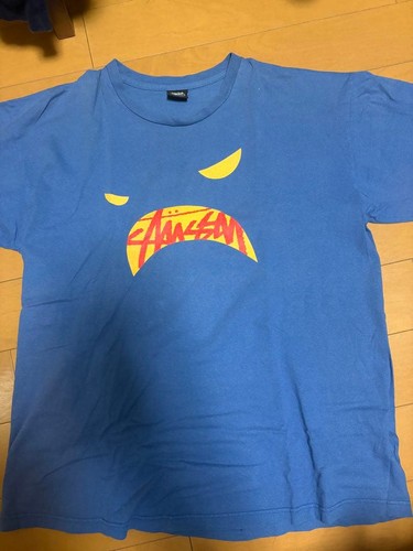 Vecchia maglietta blu stussy - vecchia,