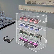 Vetrina trasparente 4 livelli