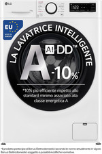 LG AI DD F4R3011NSWB Lavatrice