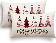 Cuscini Natalizi per Divano Federe Cuscini Natalizi Cotone Biancheria Federe Cus