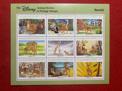 Walt disney stamps - walt,