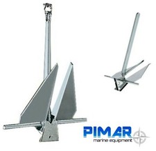 ANCORA  DANFORTH ZINCATA  BARCA GOMMONE 6 KG