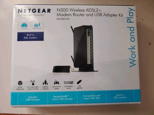 Netgear n300 wireless adsl2 - n300, adsl2+