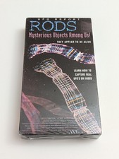 UFO Report:  RODS -  Mysterious Objects Among Us!  VHS Tape - BRAND NEW SEALED