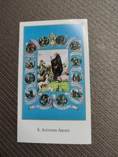 Sant'Antonio Abate, Holy Card