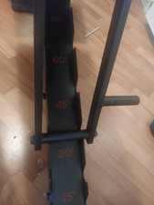 panca bench900 decatlon con inclinazioni mai usata