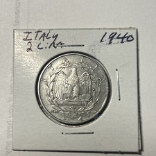 1940 Italy 2 Lire Vittorio