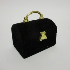 ✅ SPLENDIDA SCATOLINA SCATOLA ASTUCCIO PORTA ANELLO GIOIELLI BAG VINTAGE - 4777