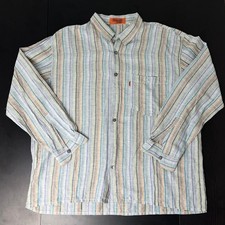 Vintage 90's Missoni Uomo Shirt Made in Italy Size L Linen – Greatest Hits