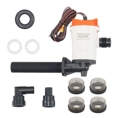 Pompa barca 12v 800gph con - pompa,