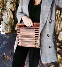 ZARA MINI BORSA SHOPPER IN