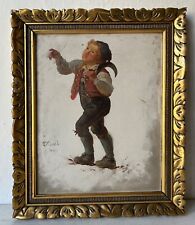 Quadro a Olio Antico 25